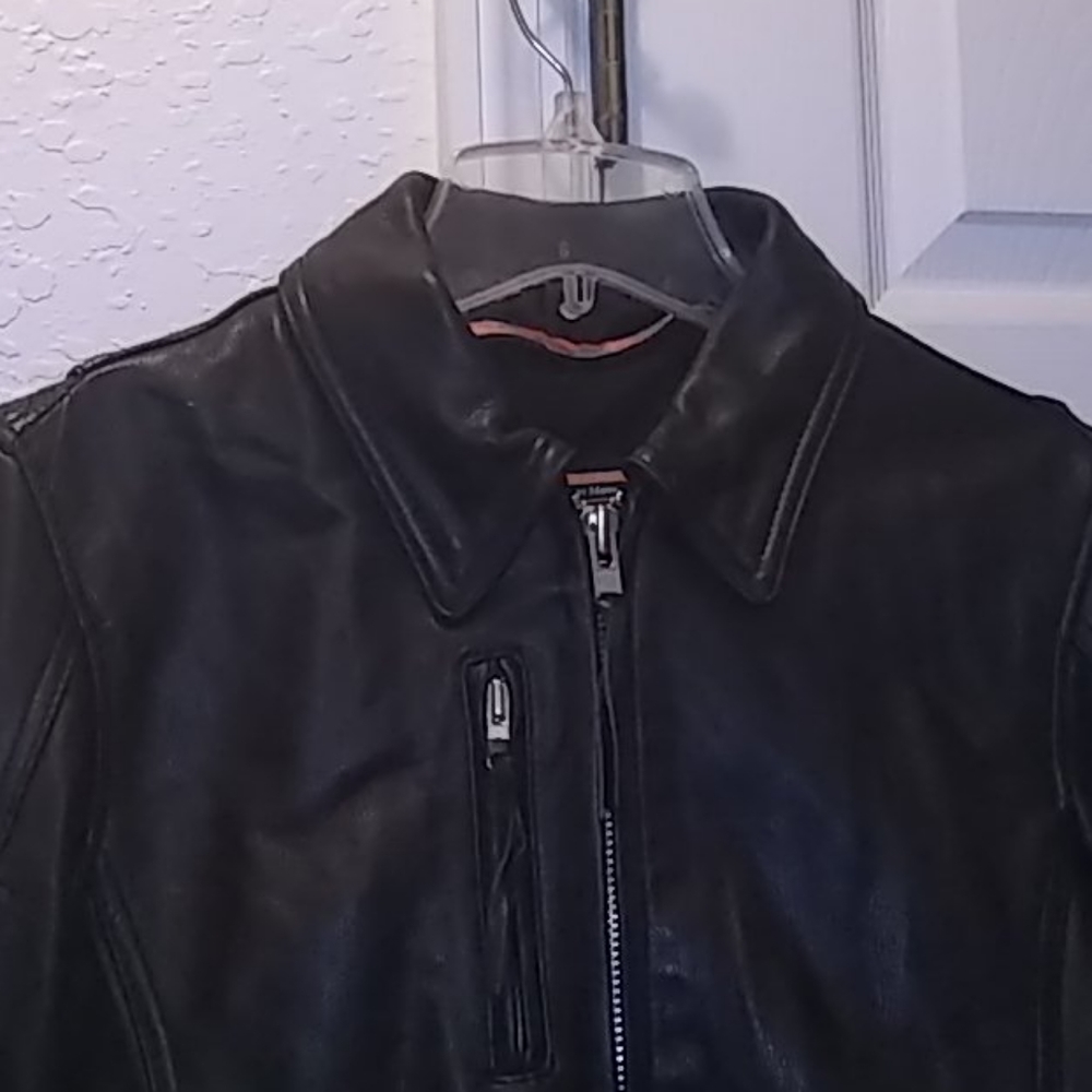 First Classics Leather Gear Ladies Leather Motorcycle Jacket View 2